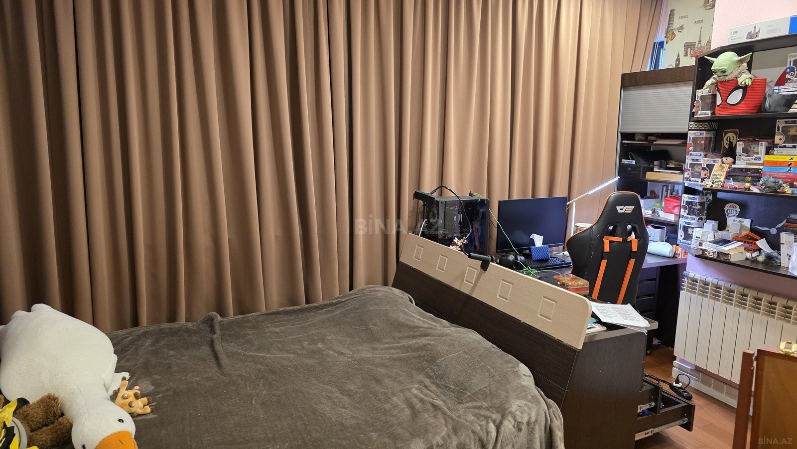 5 otaqlı yeni tikili - Şah İsmayıl Xətai m. - 240 m² (13)