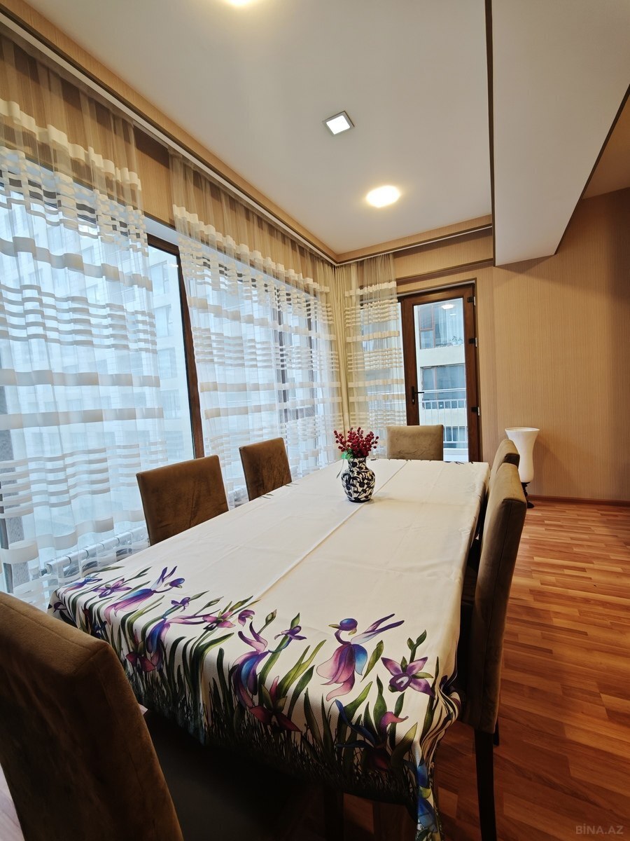3 otaqlı yeni tikili - Şah İsmayıl Xətai m. - 113 m² (10)