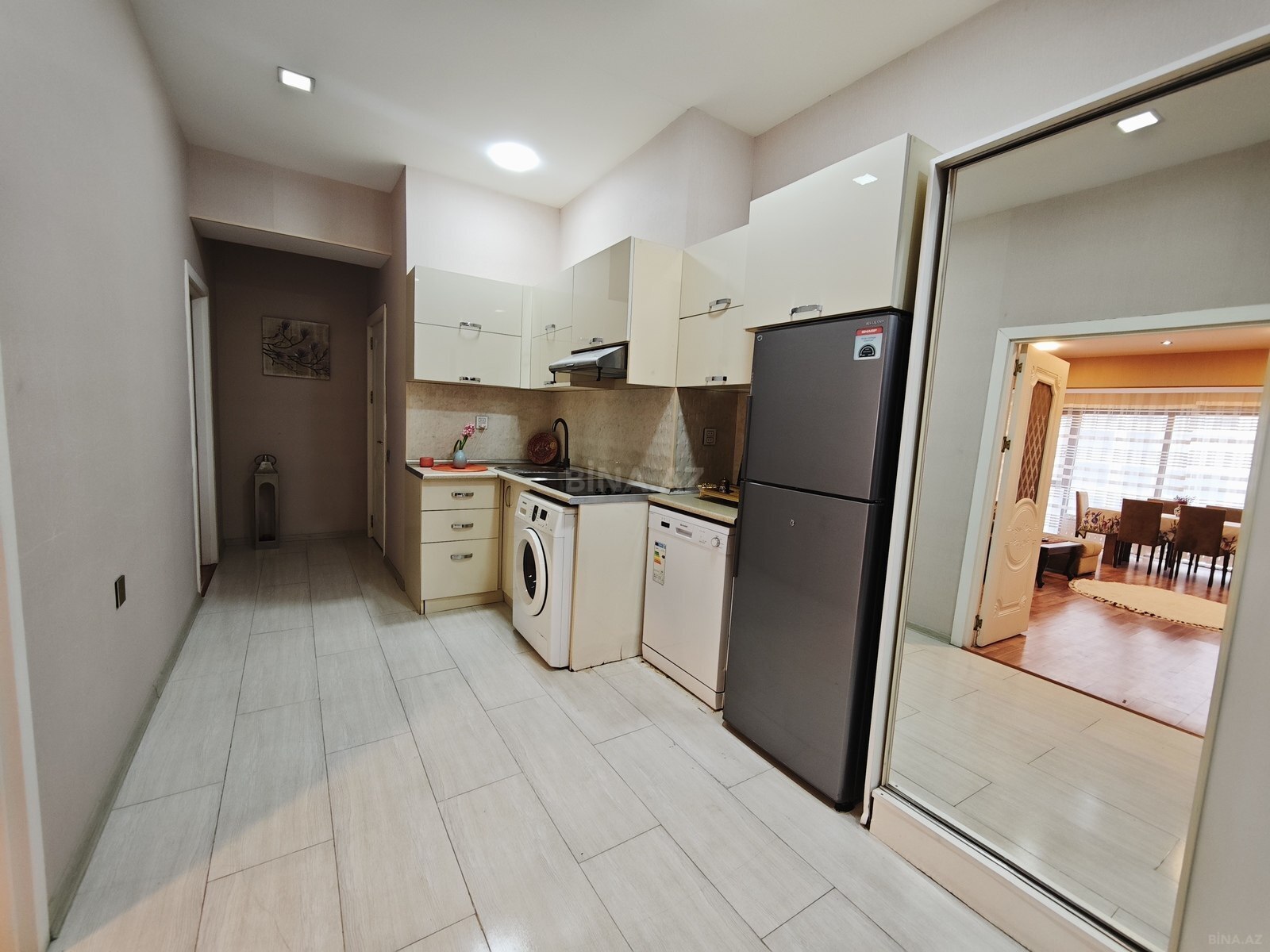 3 otaqlı yeni tikili - Şah İsmayıl Xətai m. - 113 m² (5)