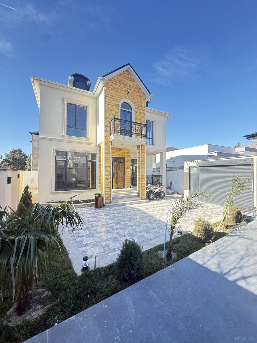 4 otaqlı həyət evi/bağ evi - Şüvəlan q. - 200 m² (1)