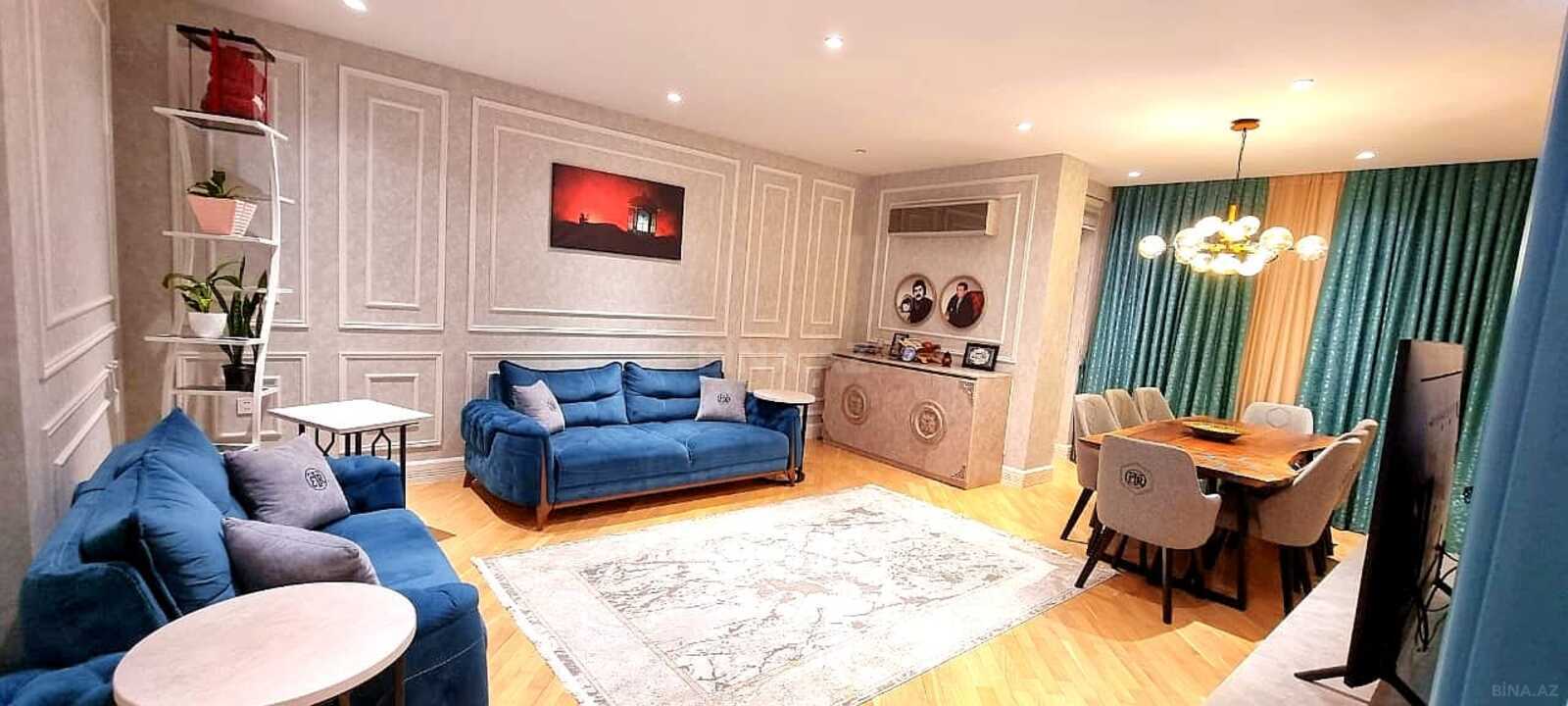 3 otaqlı yeni tikili - İnşaatçılar m. - 120.5 m² (3)