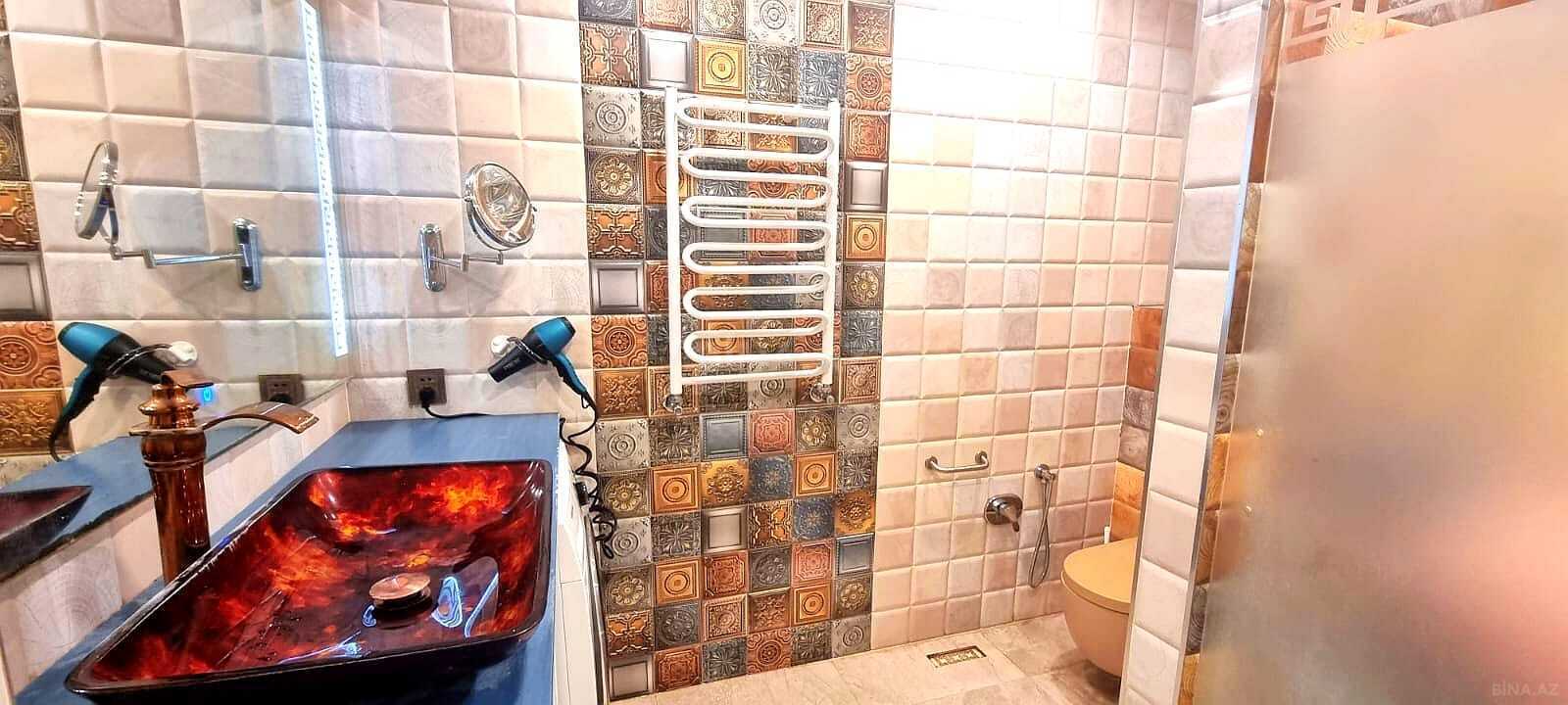 3 otaqlı yeni tikili - İnşaatçılar m. - 120.5 m² (15)