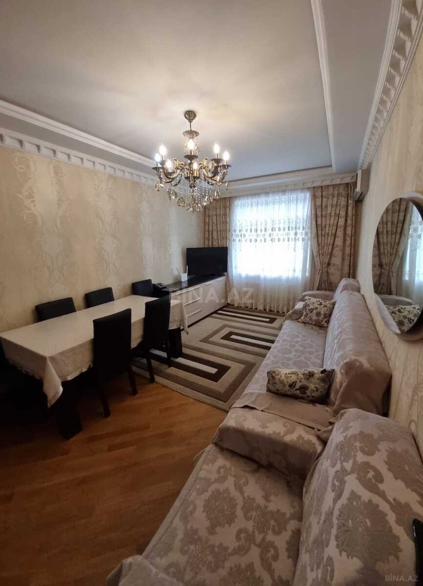 3-комн. вторичка - м. Иншаатчылар - 90 м² (1)