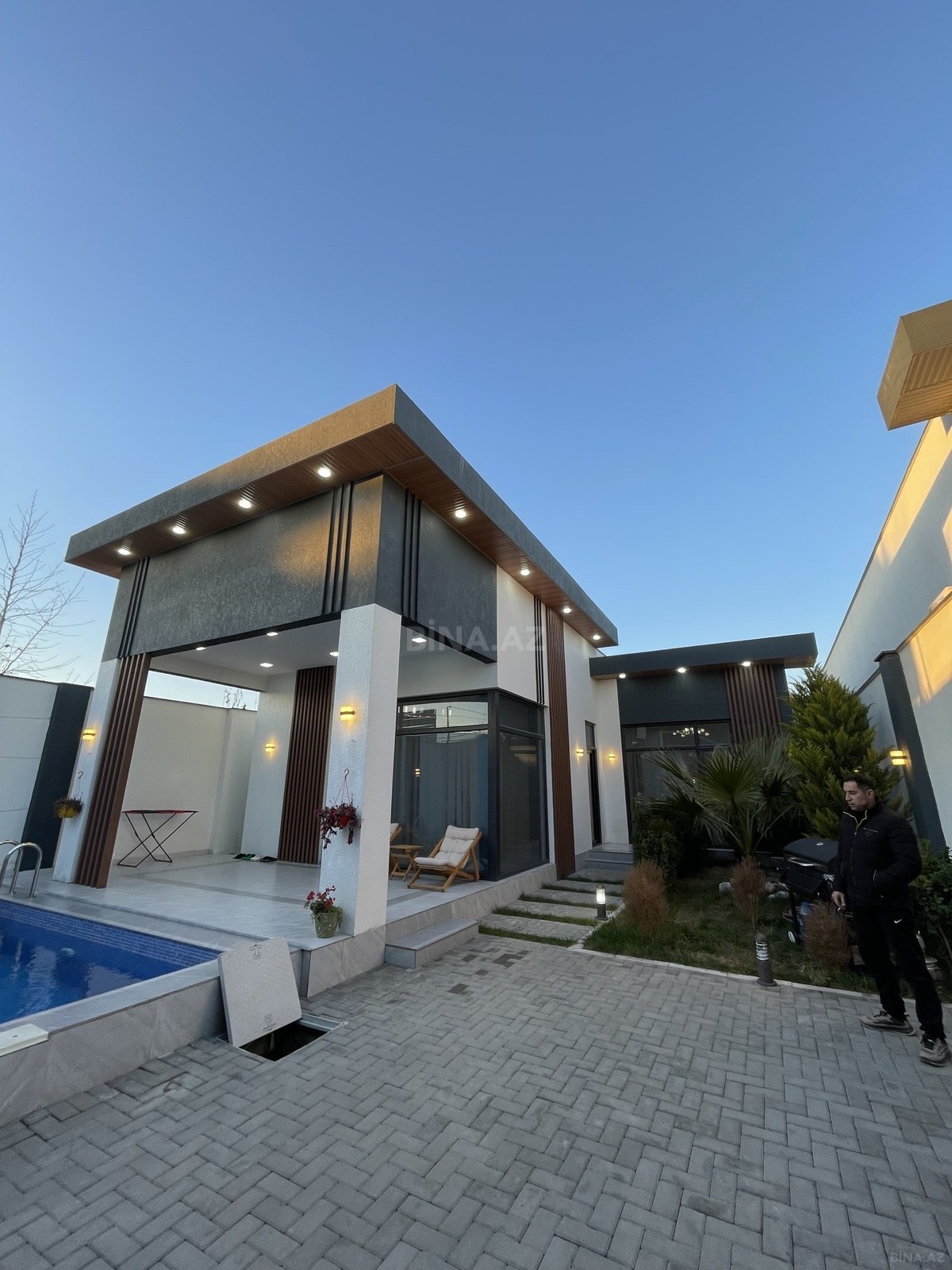 4 otaqlı həyət evi/bağ evi - Mərdəkan q. - 250 m² (2)