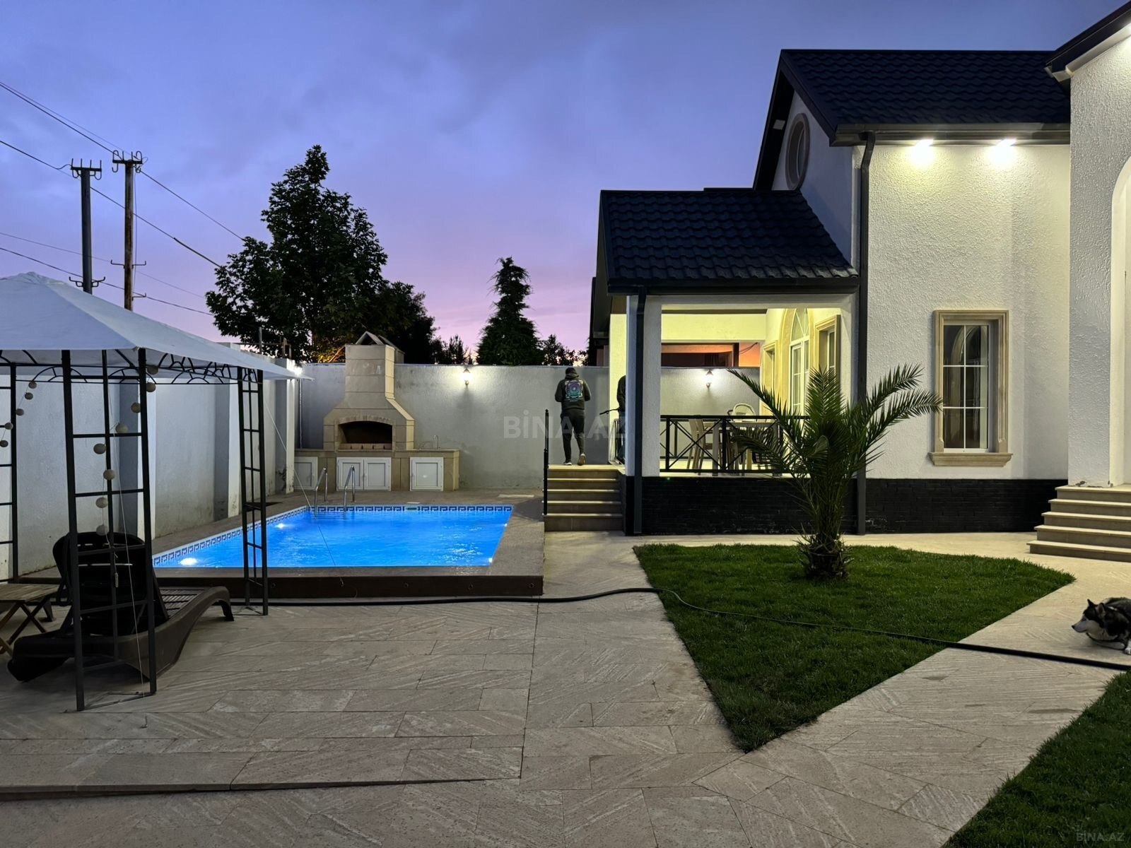 5 otaqlı həyət evi/bağ evi - Mərdəkan q. - 300 m² (10)