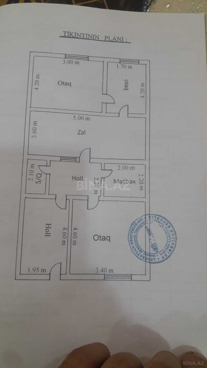 4 otaqlı həyət evi/bağ evi - Əhmədli m. - 100 m² (9)