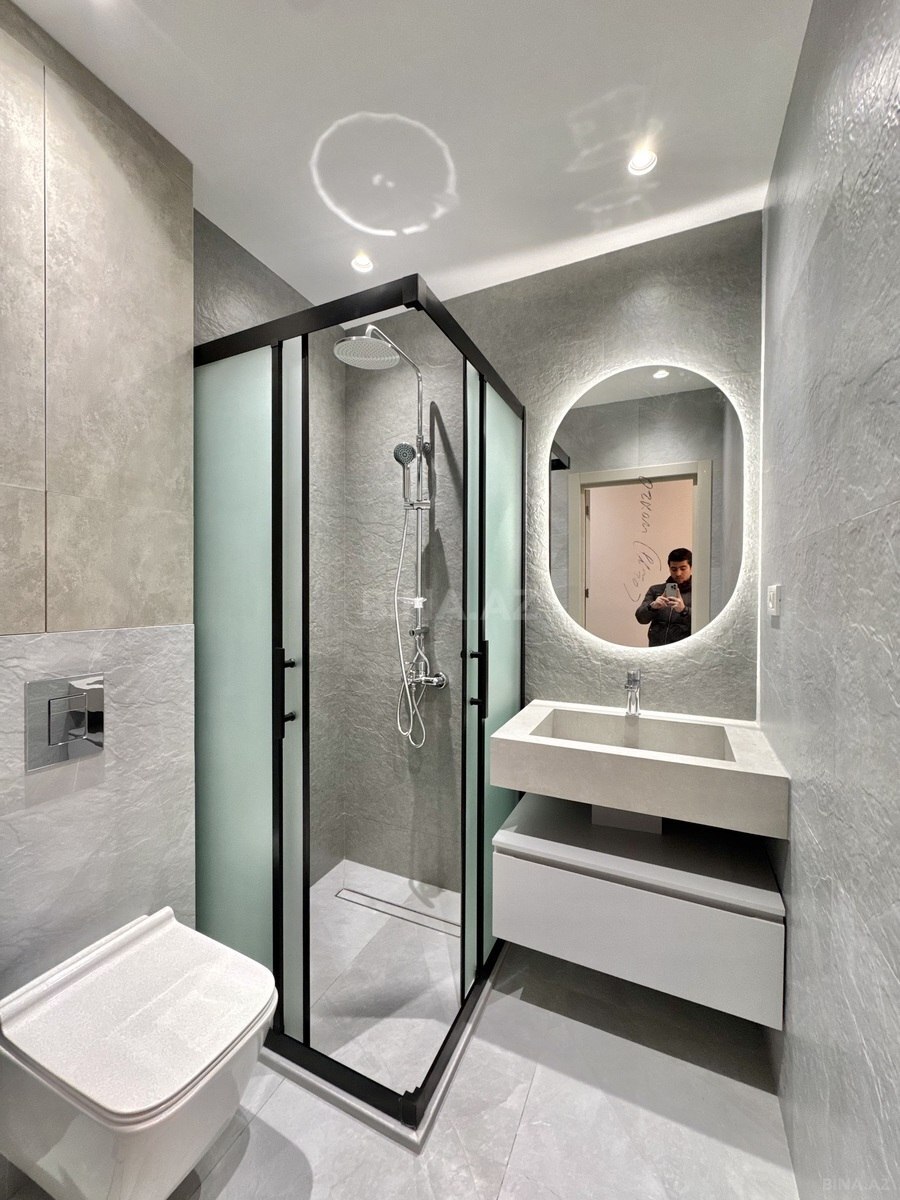 4 otaqlı yeni tikili - Gənclik m. - 141 m² (14)