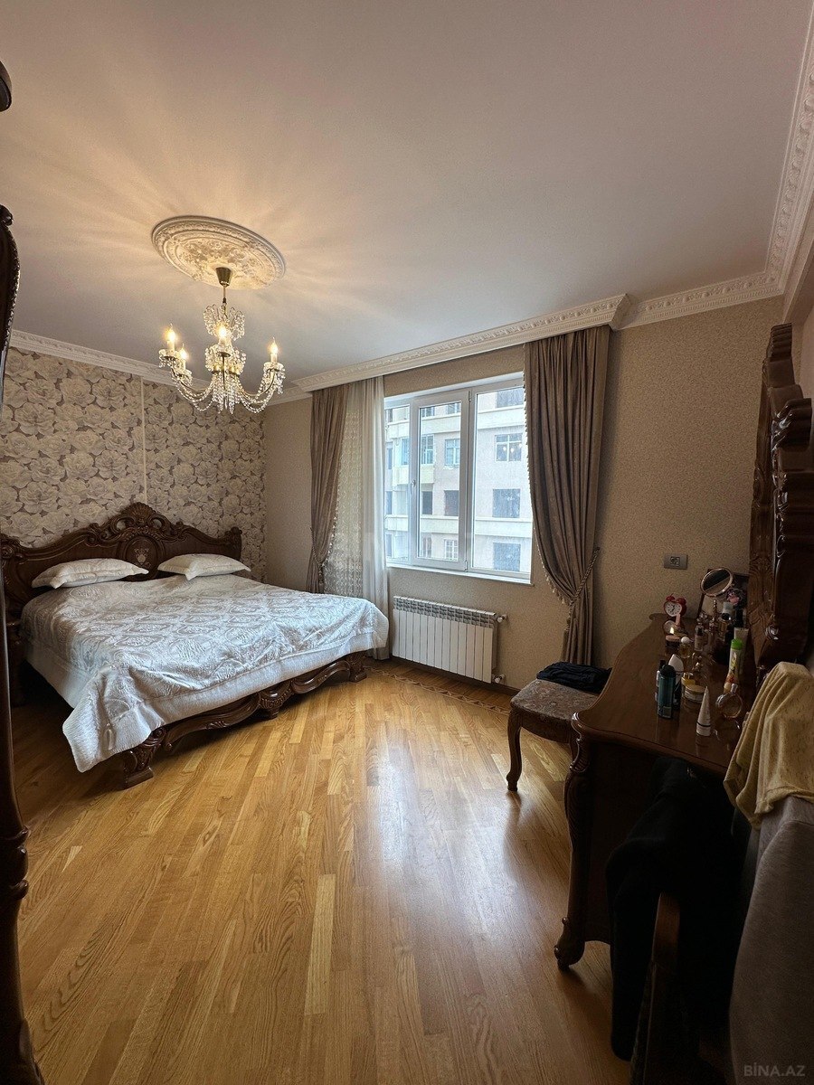 3 otaqlı yeni tikili - Elmlər Akademiyası m. - 124 m² (9)
