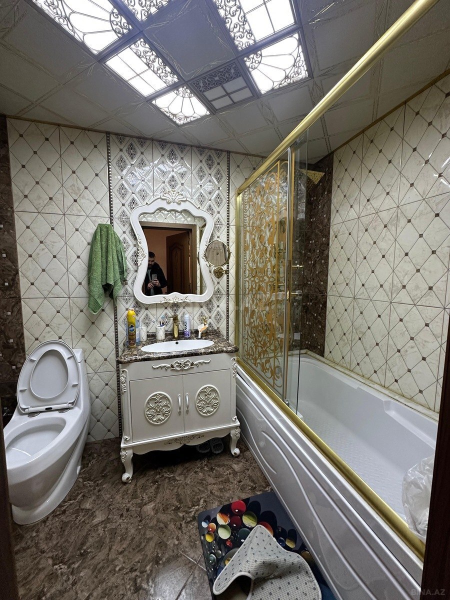 3 otaqlı yeni tikili - Elmlər Akademiyası m. - 124 m² (10)