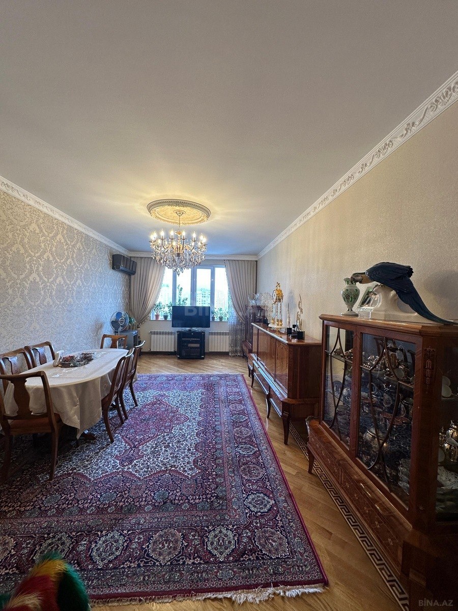 3 otaqlı yeni tikili - Elmlər Akademiyası m. - 124 m² (1)