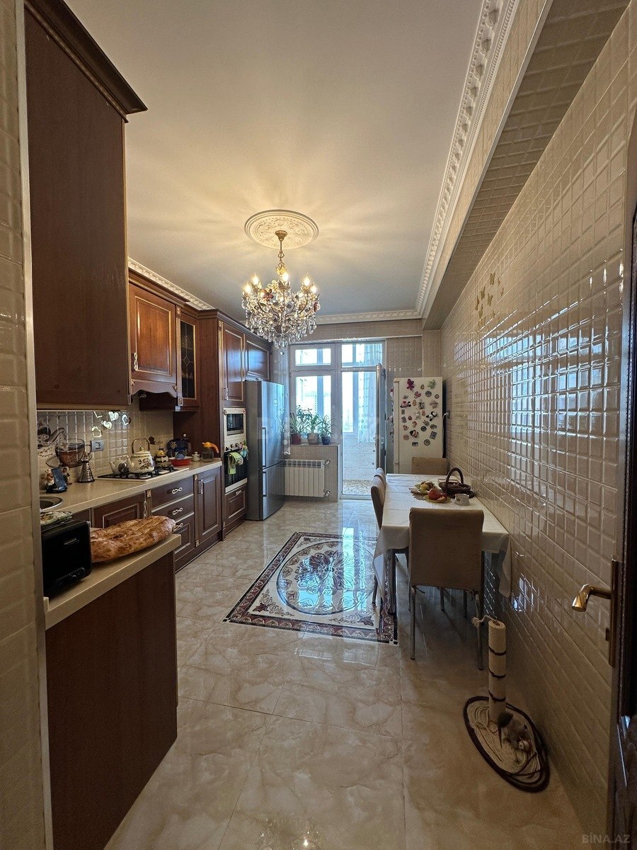 3 otaqlı yeni tikili - Elmlər Akademiyası m. - 124 m² (7)