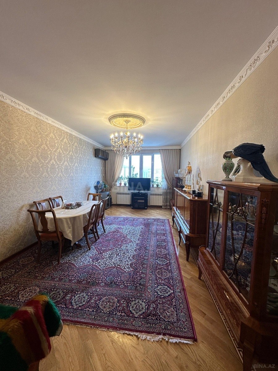3 otaqlı yeni tikili - Elmlər Akademiyası m. - 124 m² (2)