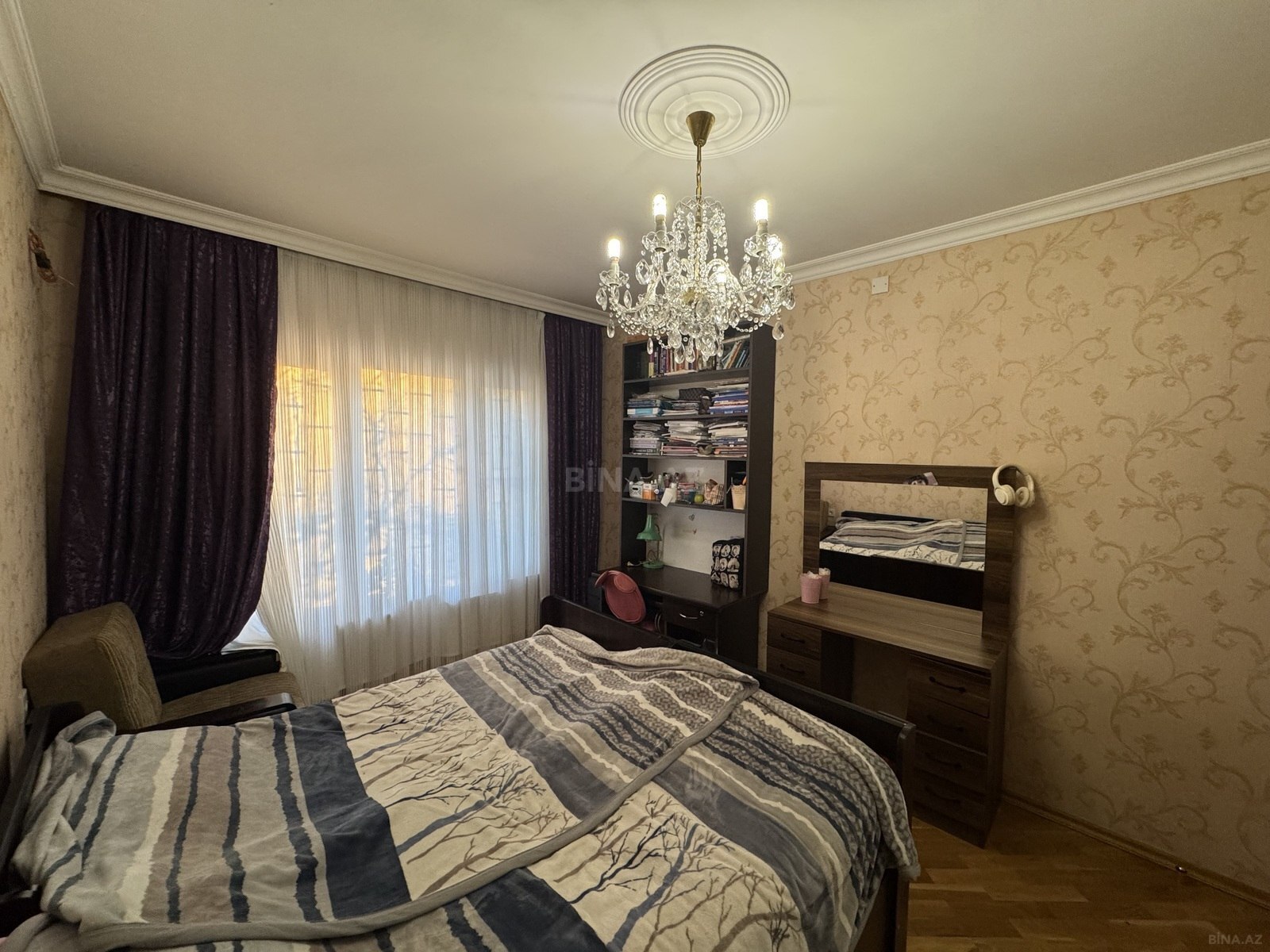 3 otaqlı köhnə tikili - Həzi Aslanov m. - 70 m² (10)