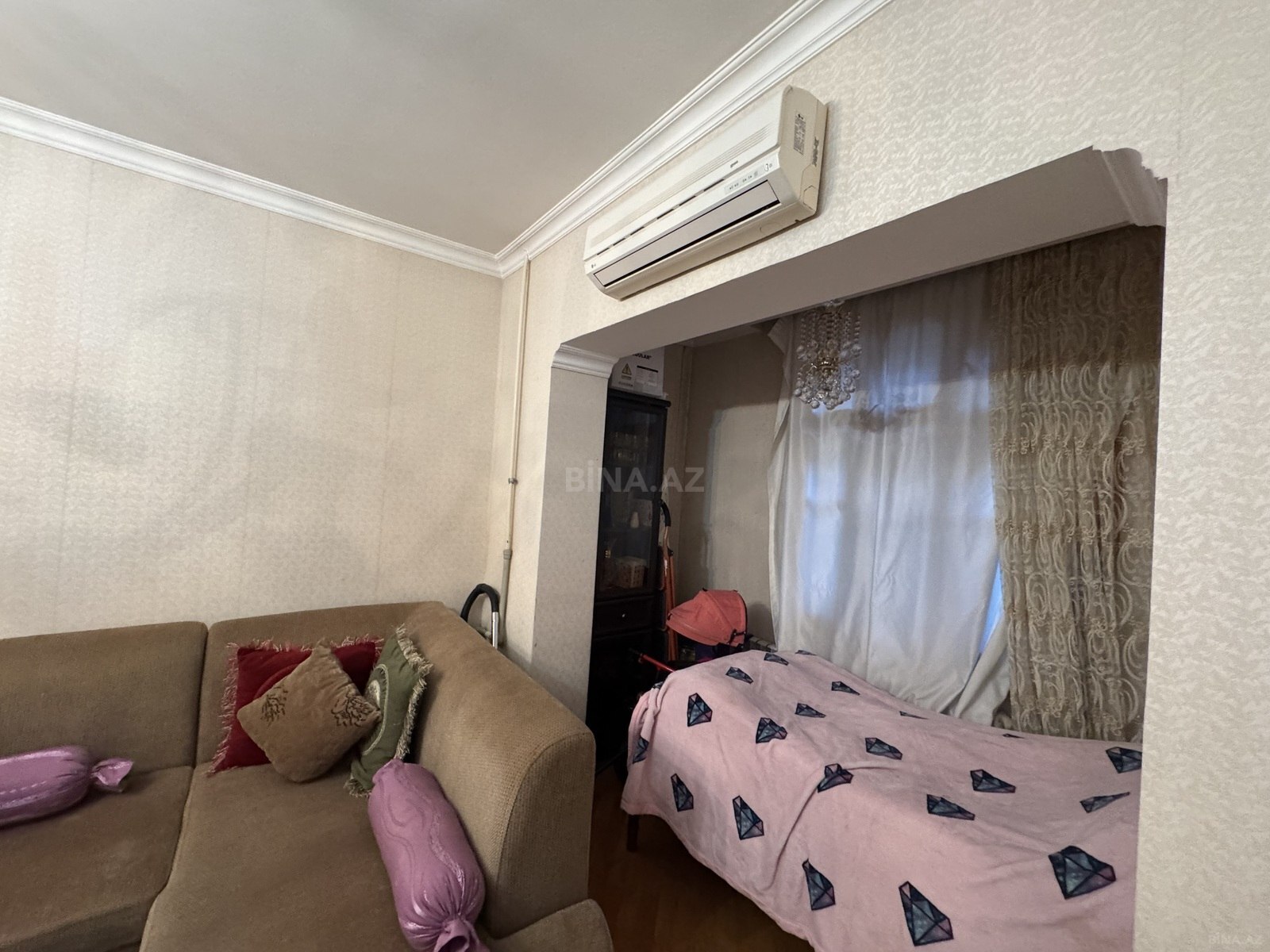 3 otaqlı köhnə tikili - Həzi Aslanov m. - 70 m² (5)