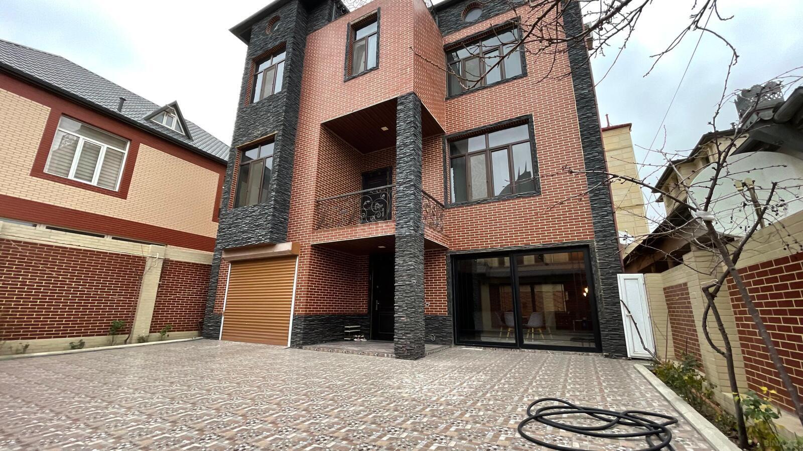 7 otaqlı həyət evi/bağ evi - Nəsimi m. - 400 m² (1)