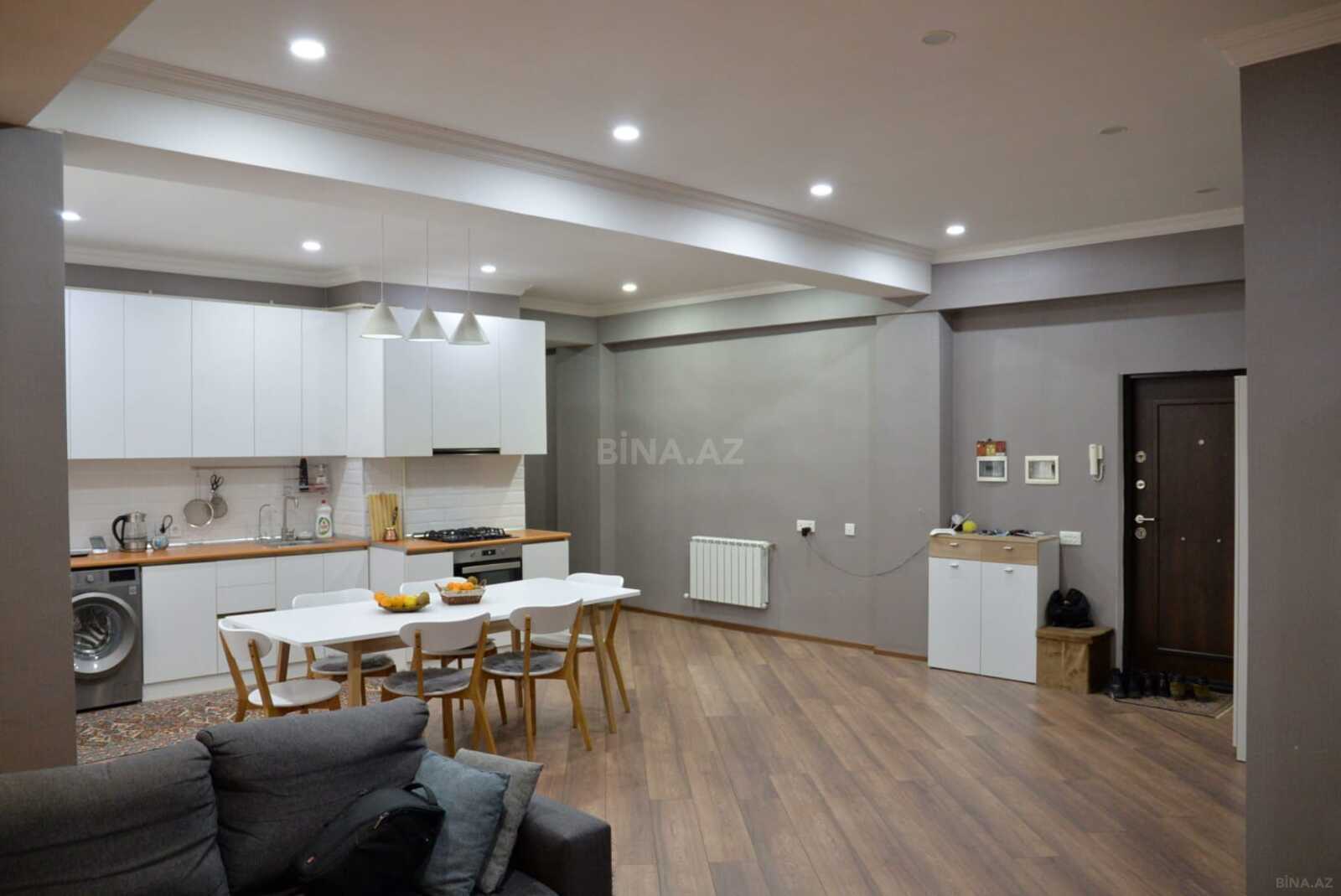 4 otaqlı yeni tikili - İnşaatçılar m. - 120 m² (9)