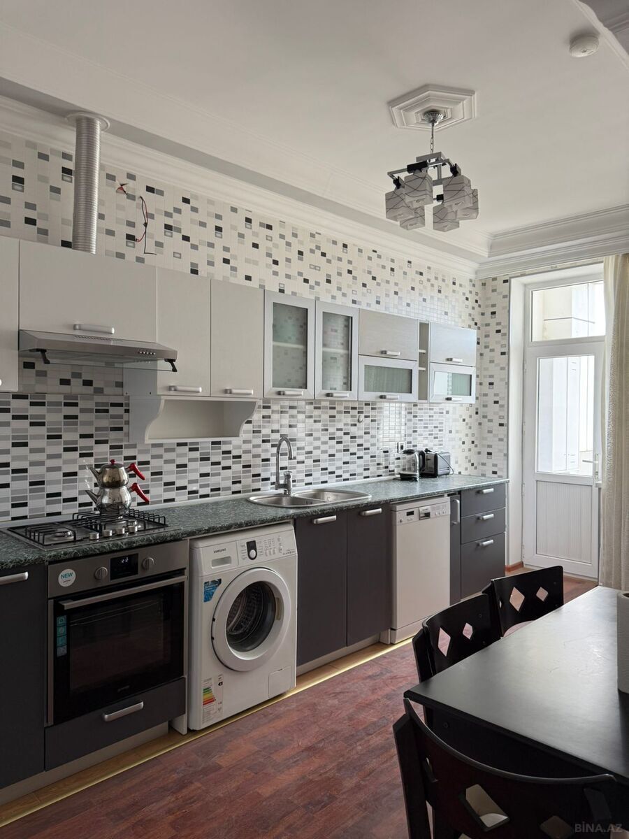 3 otaqlı yeni tikili - Elmlər Akademiyası m. - 130 m² (4)