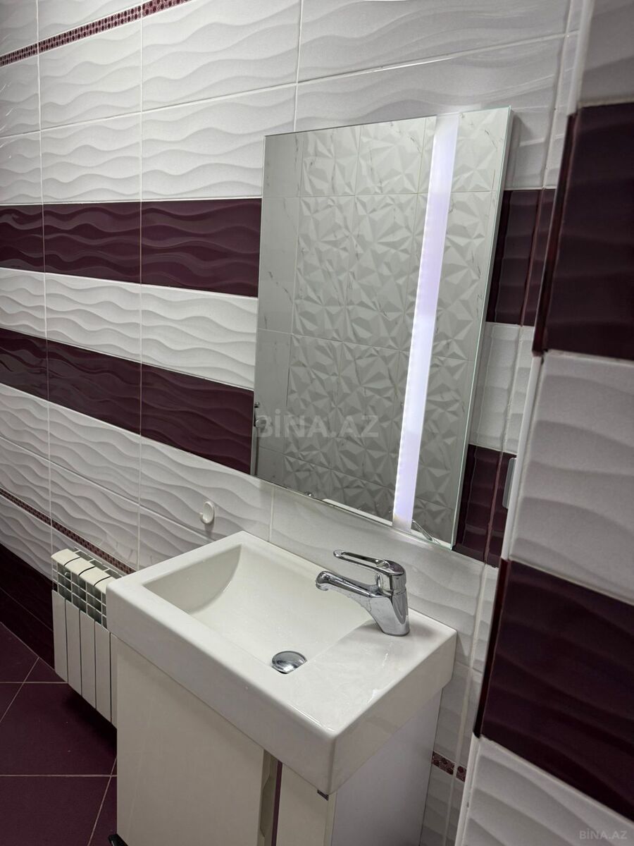 3 otaqlı yeni tikili - Elmlər Akademiyası m. - 130 m² (18)