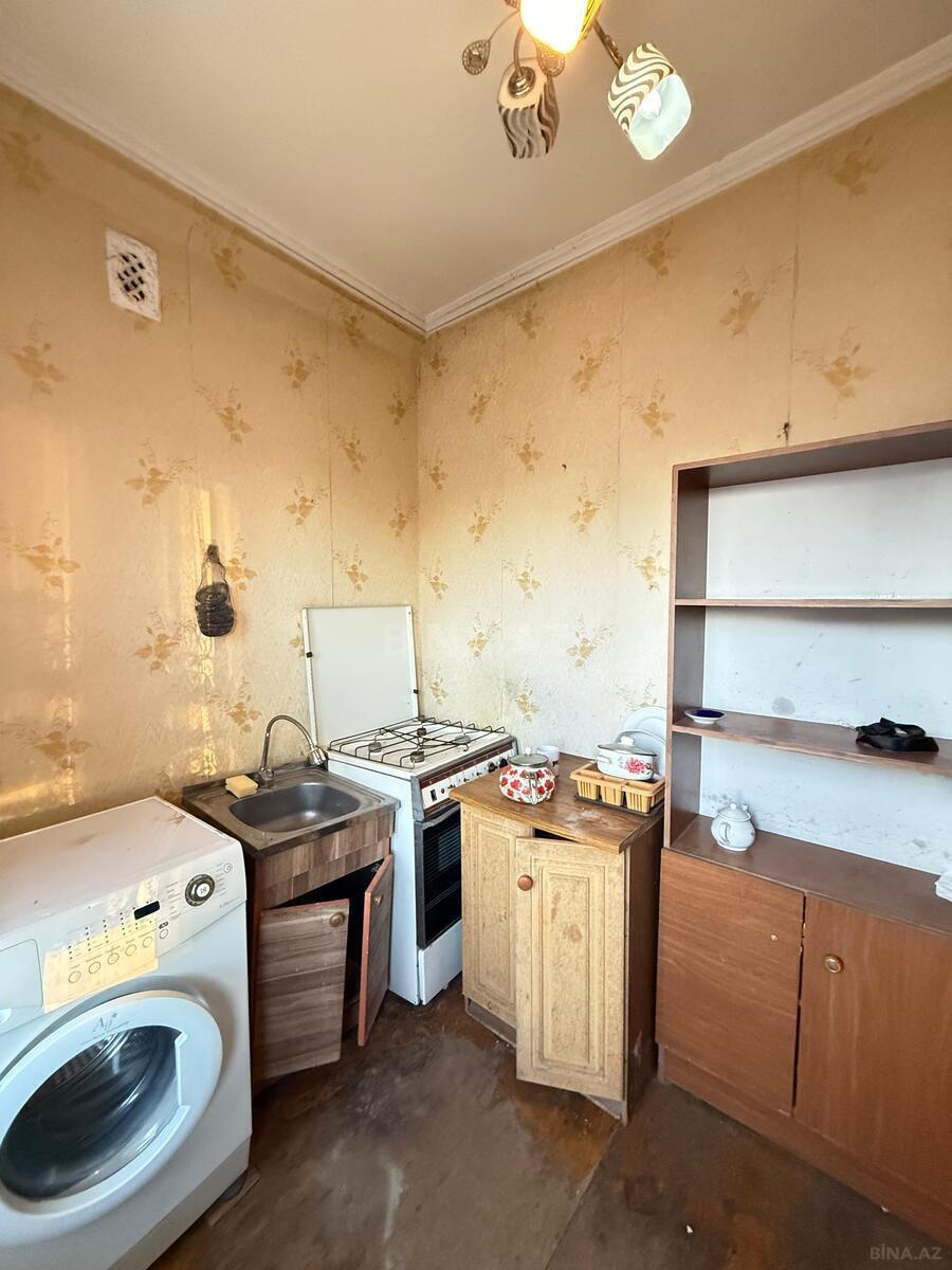 1 otaqlı köhnə tikili - İnşaatçılar m. - 45 m² (8)