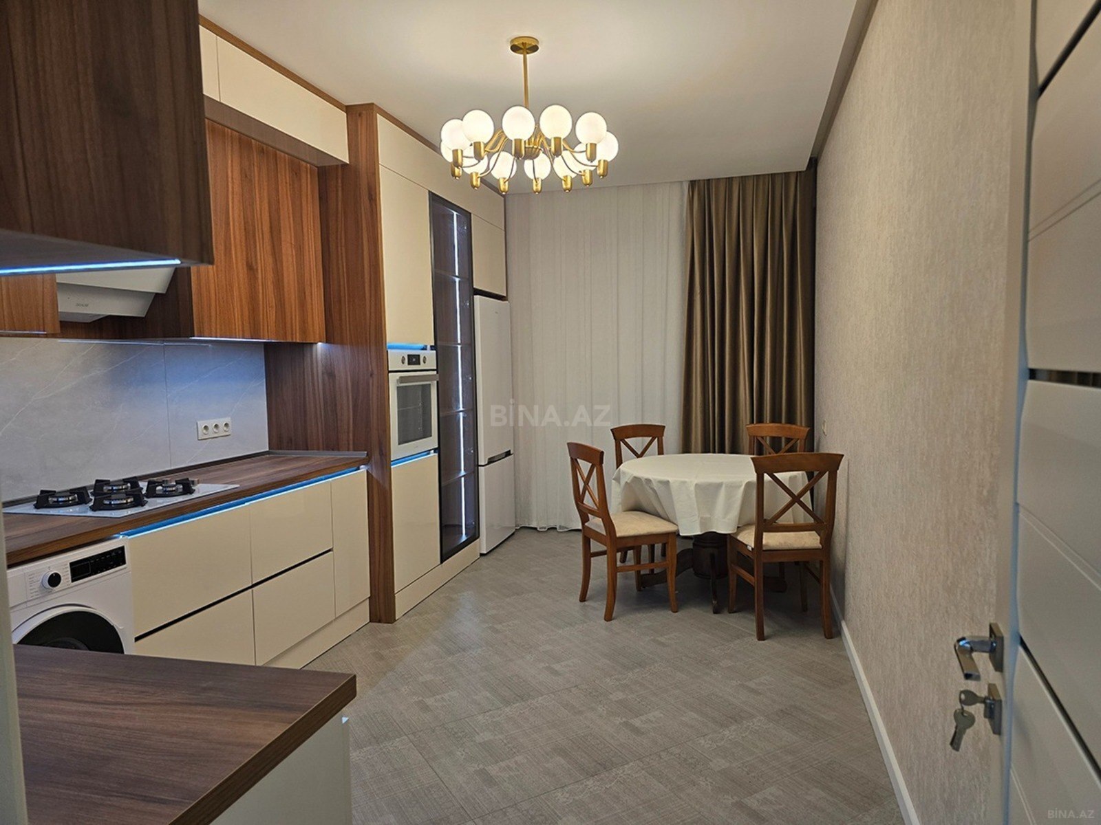 3 otaqlı yeni tikili - Nəriman Nərimanov m. - 120 m² (8)