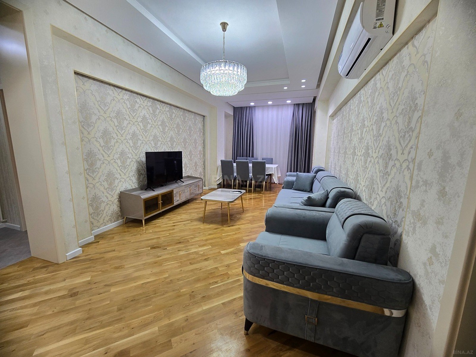 3 otaqlı yeni tikili - Nəriman Nərimanov m. - 120 m² (1)