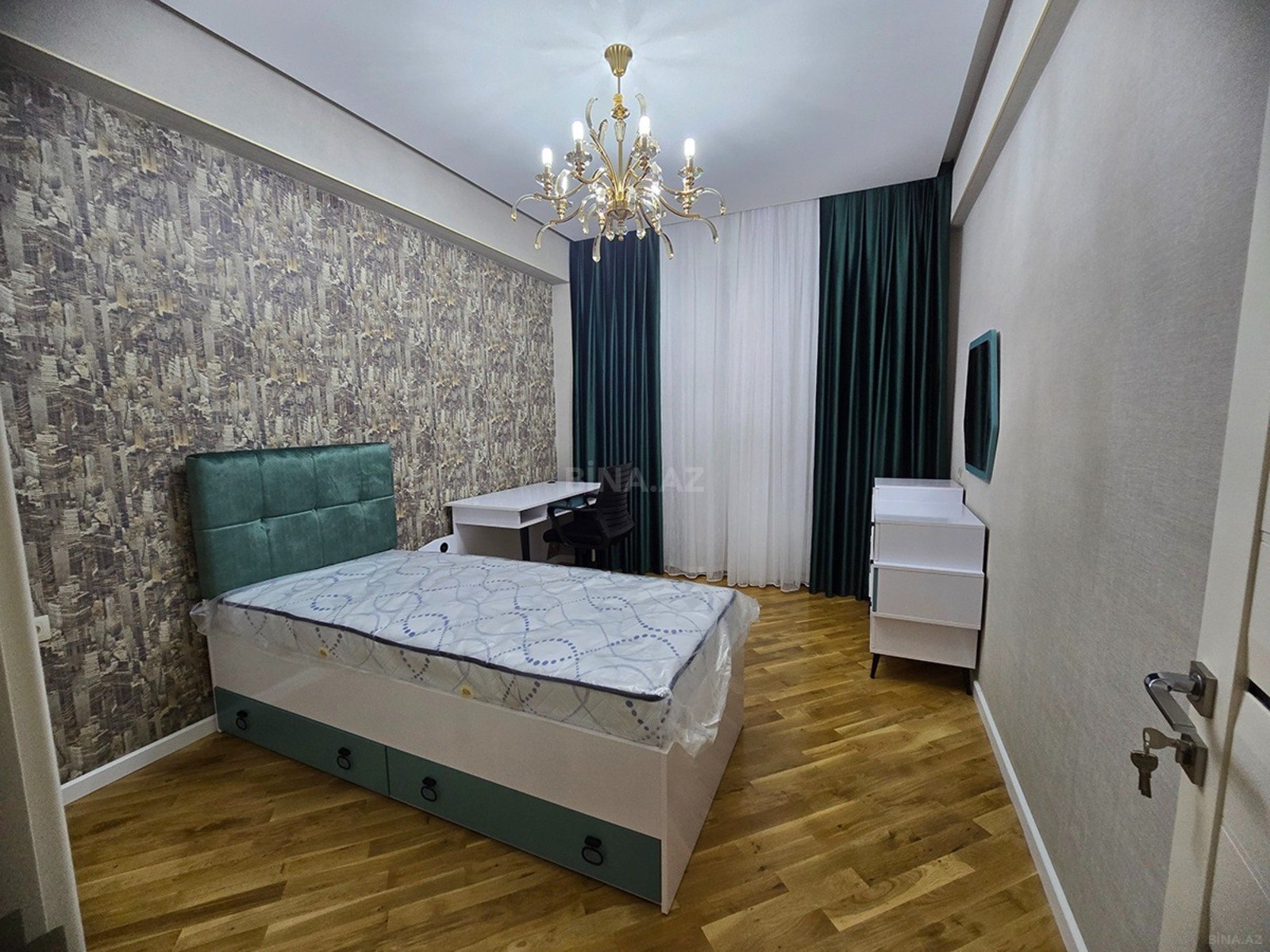 3 otaqlı yeni tikili - Nəriman Nərimanov m. - 120 m² (13)