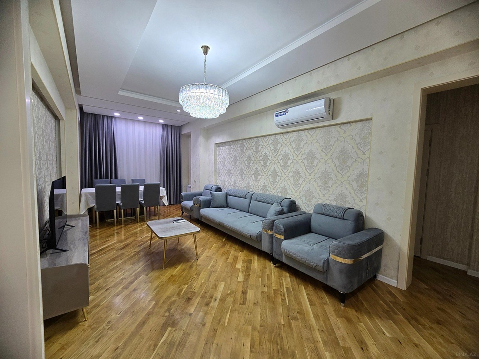 3 otaqlı yeni tikili - Nəriman Nərimanov m. - 120 m² (2)