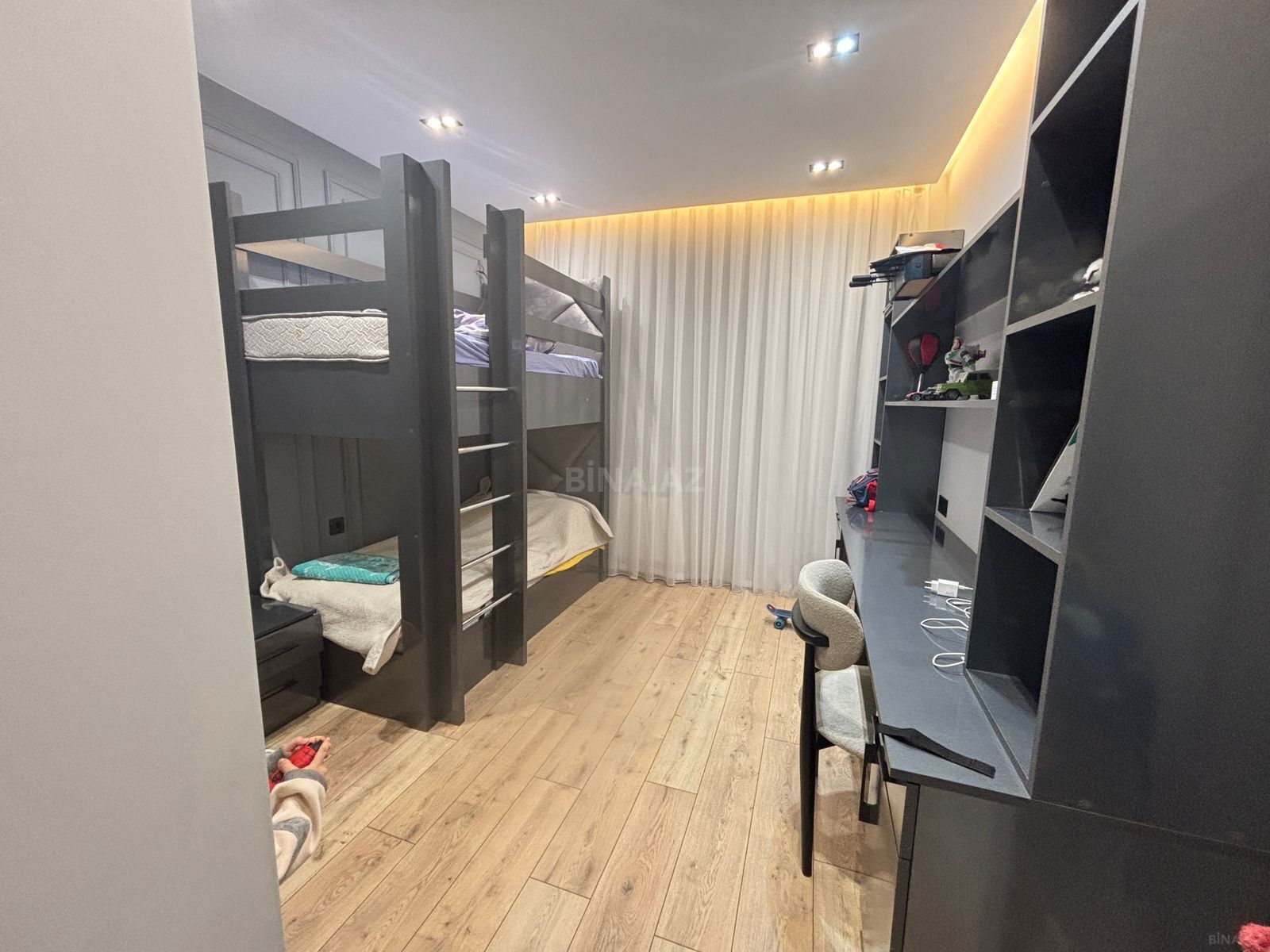 5 otaqlı köhnə tikili - İnşaatçılar m. - 130 m² (9)