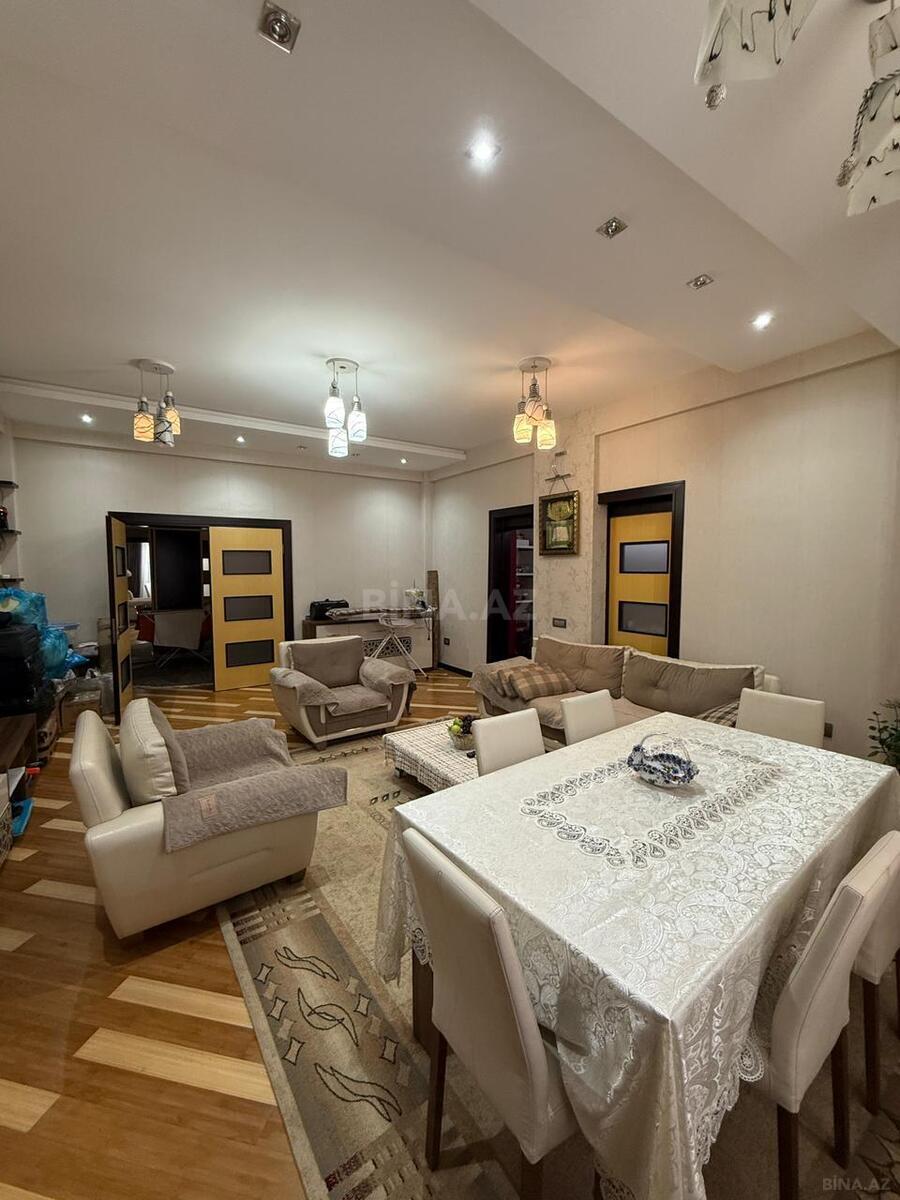 3 otaqlı yeni tikili - Şah İsmayıl Xətai m. - 120 m² (3)