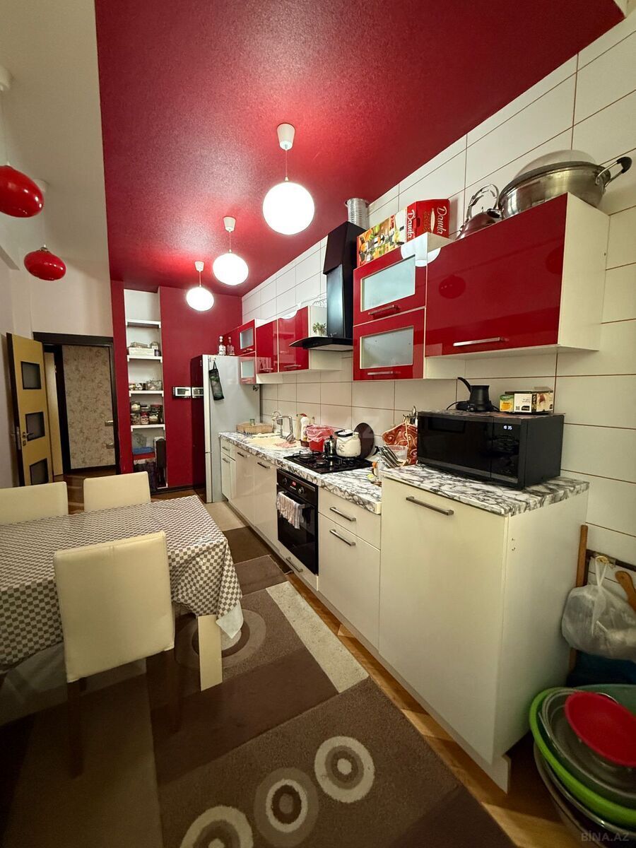 3 otaqlı yeni tikili - Şah İsmayıl Xətai m. - 120 m² (8)
