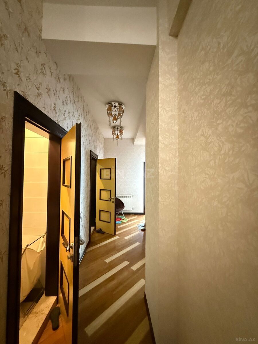 3 otaqlı yeni tikili - Şah İsmayıl Xətai m. - 120 m² (4)