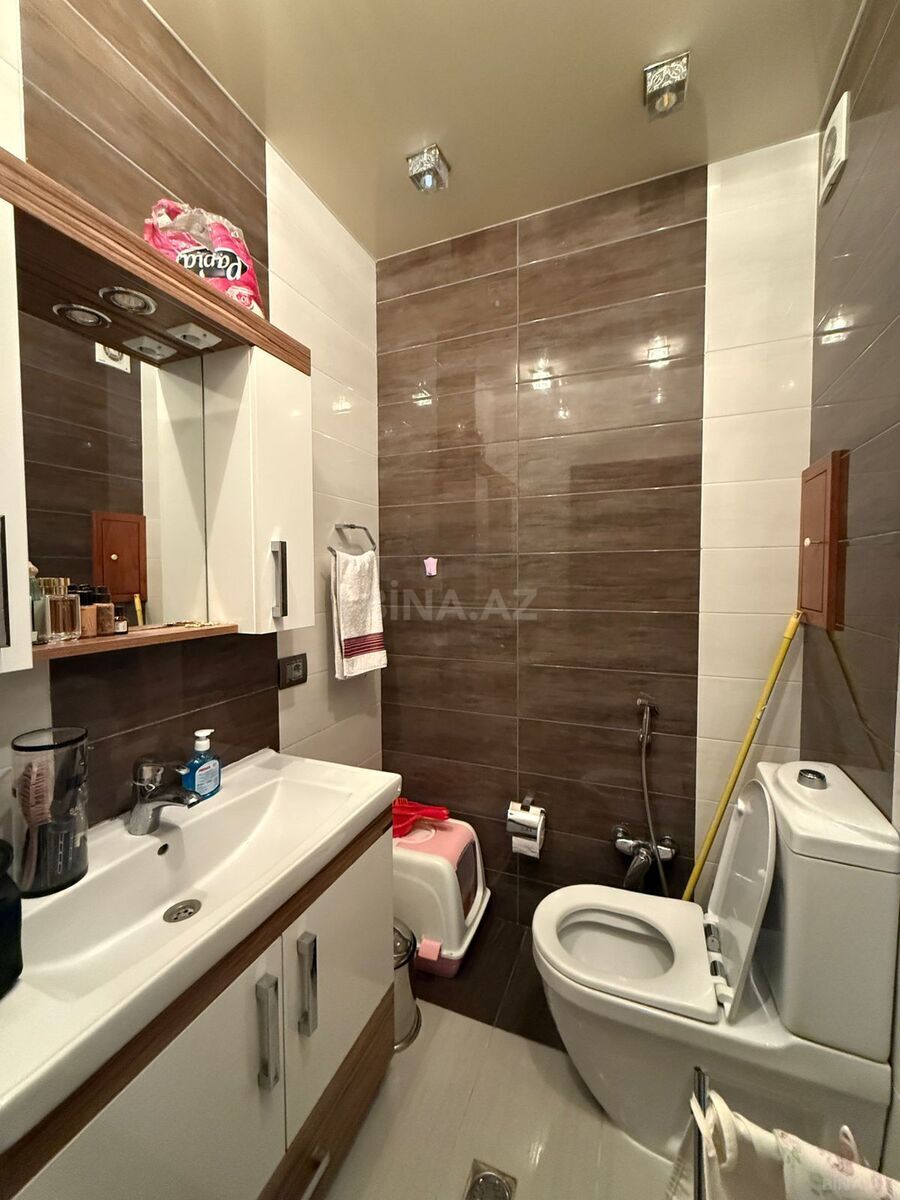 3 otaqlı yeni tikili - Şah İsmayıl Xətai m. - 120 m² (12)