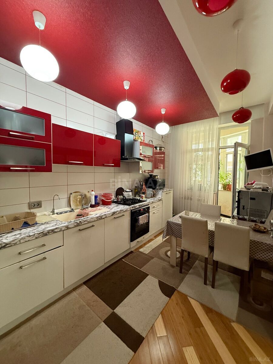 3 otaqlı yeni tikili - Şah İsmayıl Xətai m. - 120 m² (9)