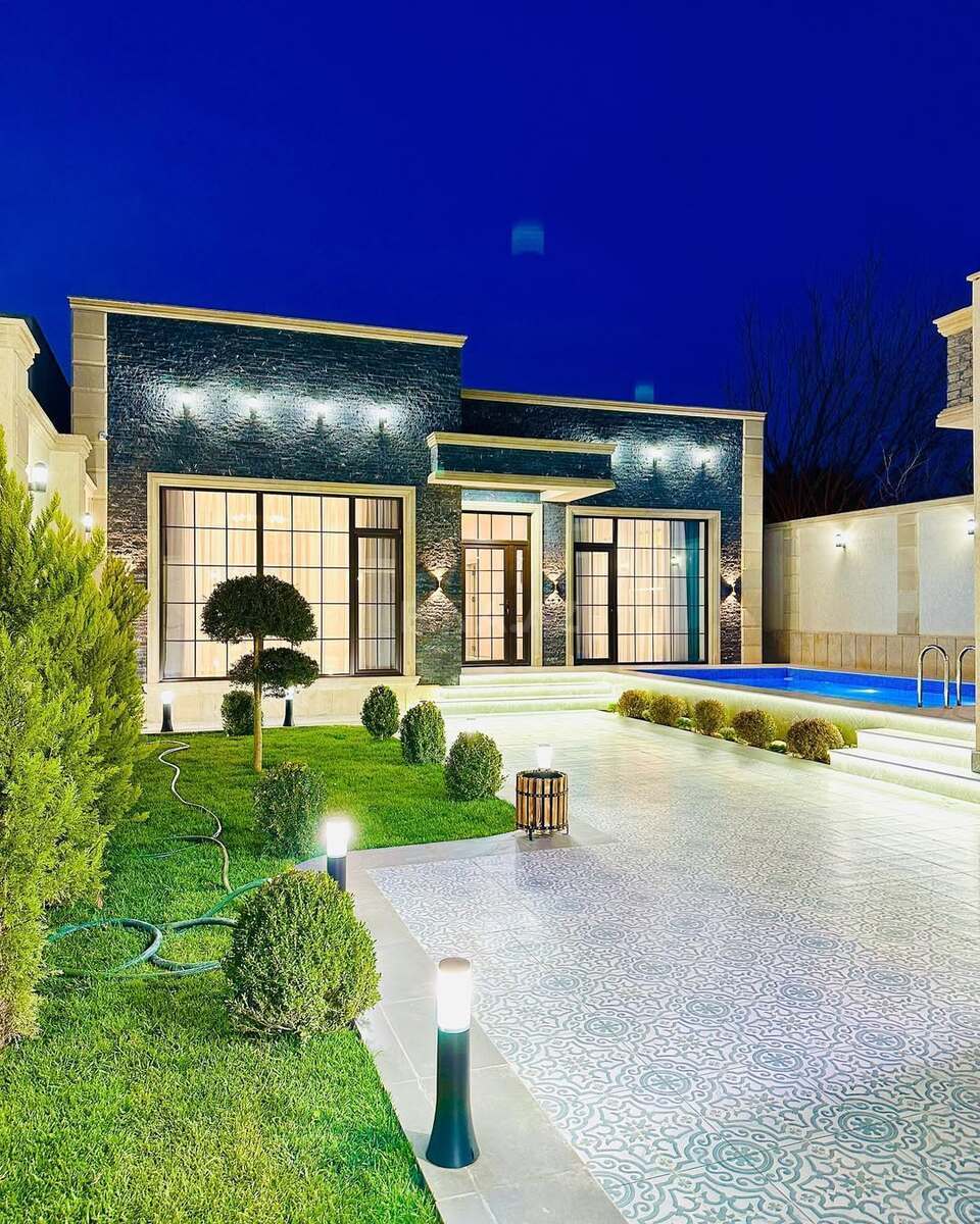 4 otaqlı həyət evi/bağ evi - Mərdəkan q. - 200 m² (1)
