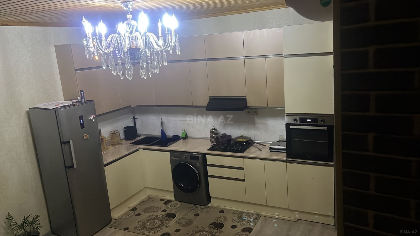 5 otaqlı həyət evi/bağ evi - Əhmədli q. - 168 m² (1)