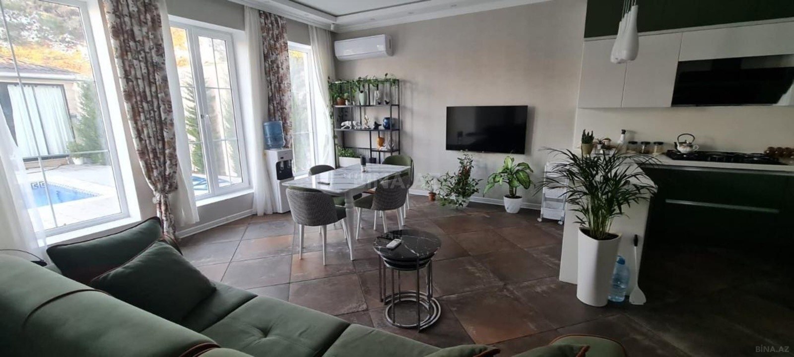 5 otaqlı həyət evi/bağ evi - Mərdəkan q. - 400 m² (14)