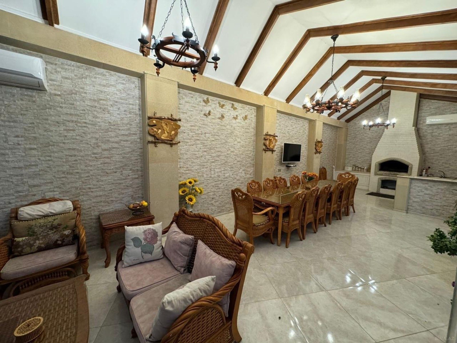 5 otaqlı həyət evi/bağ evi - Mərdəkan q. - 450 m² (11)