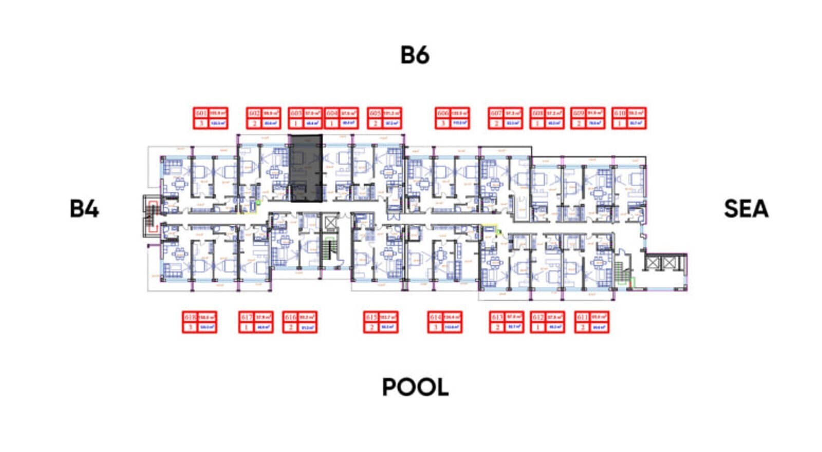 1 otaqlı yeni tikili - Nardaran q. - 57 m² (5)