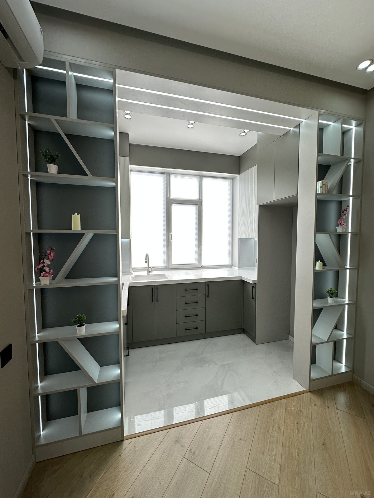 2 otaqlı yeni tikili - Həzi Aslanov m. - 55 m² (8)