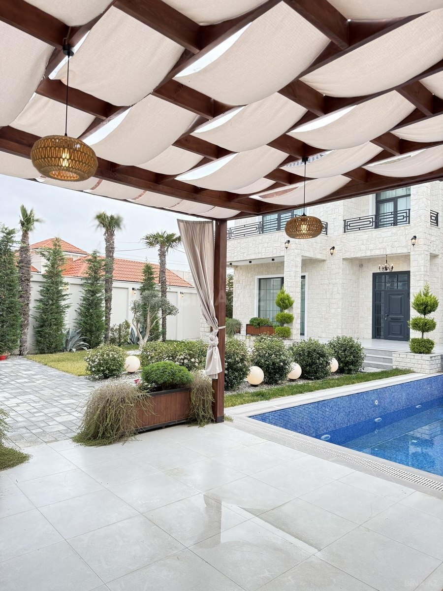 6 otaqlı həyət evi/bağ evi - Şüvəlan q. - 400 m² (3)