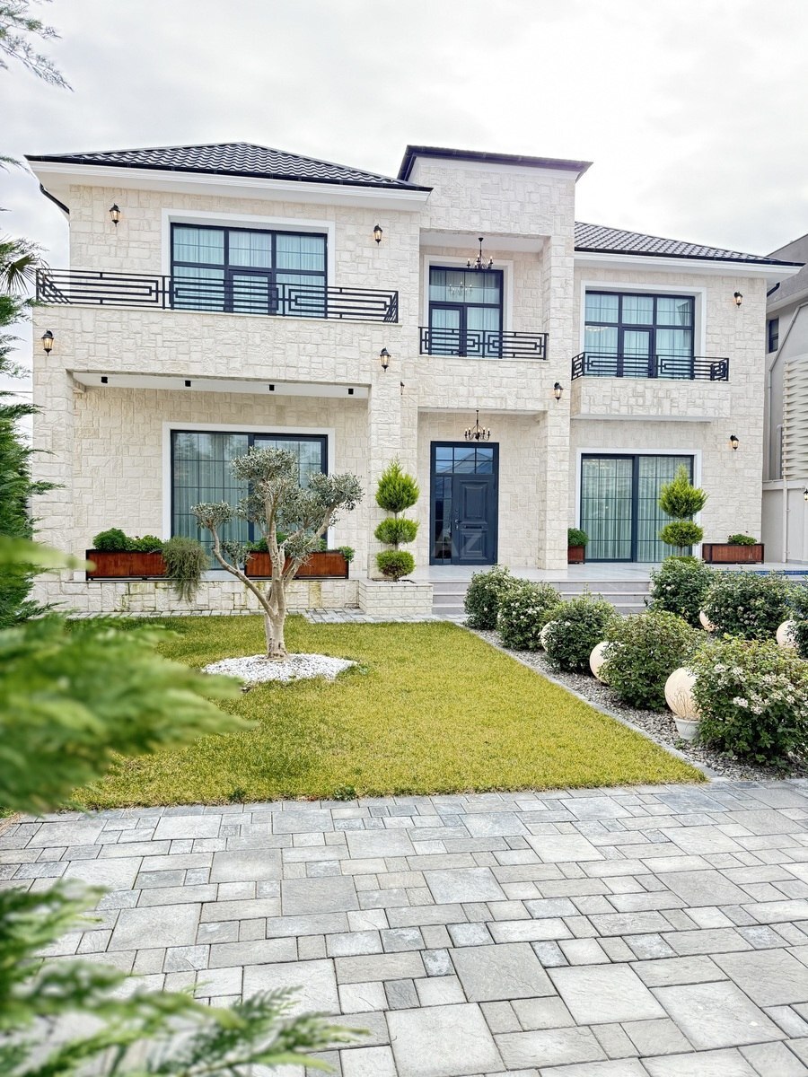 6 otaqlı həyət evi/bağ evi - Şüvəlan q. - 400 m² (4)