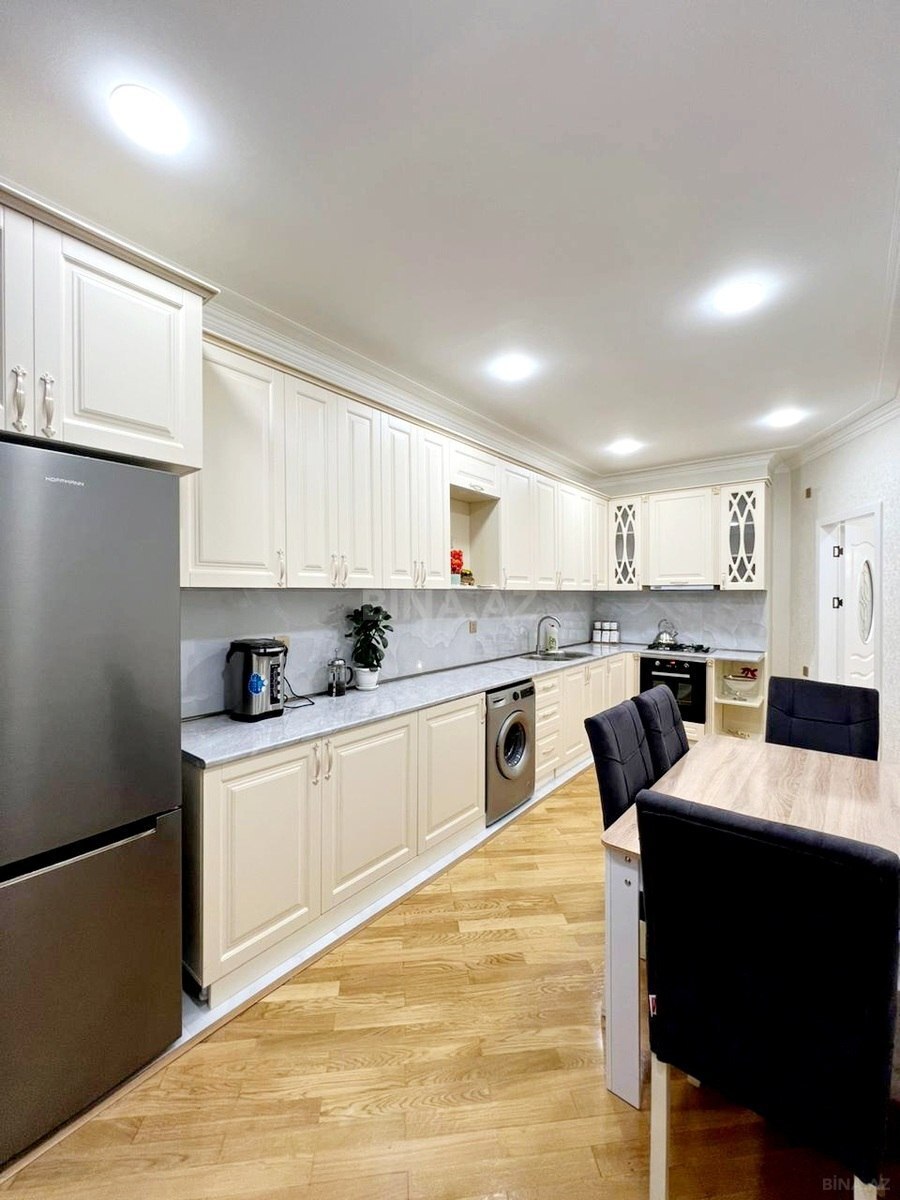 4 otaqlı yeni tikili - Qara Qarayev m. - 135 m² (3)