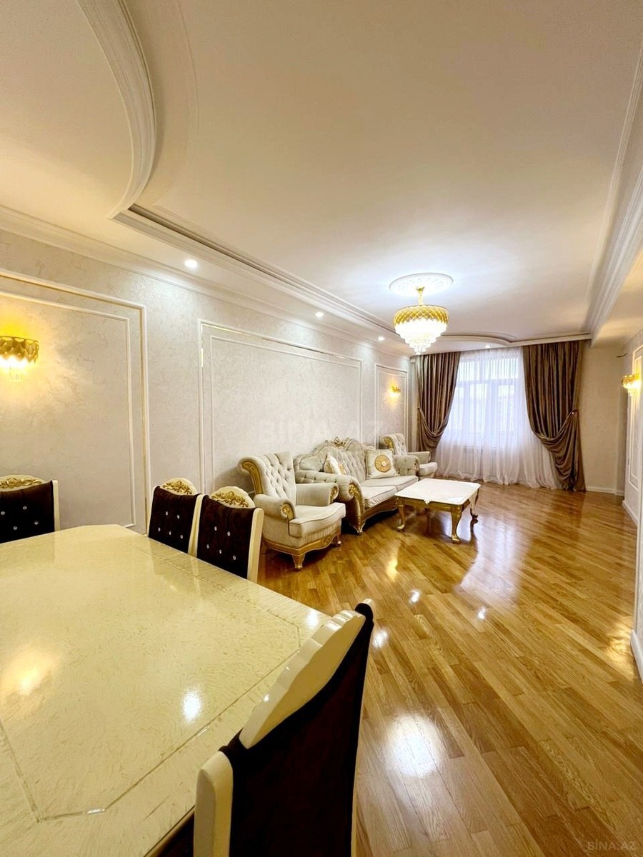 4 otaqlı yeni tikili - Qara Qarayev m. - 135 m² (1)