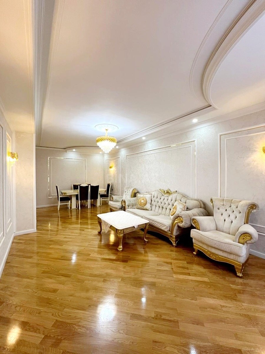 4 otaqlı yeni tikili - Qara Qarayev m. - 135 m² (2)