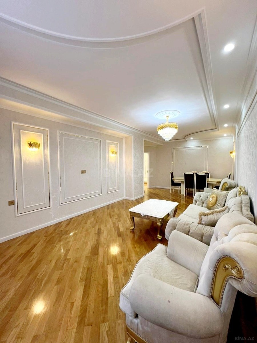 4 otaqlı yeni tikili - Qara Qarayev m. - 135 m² (5)