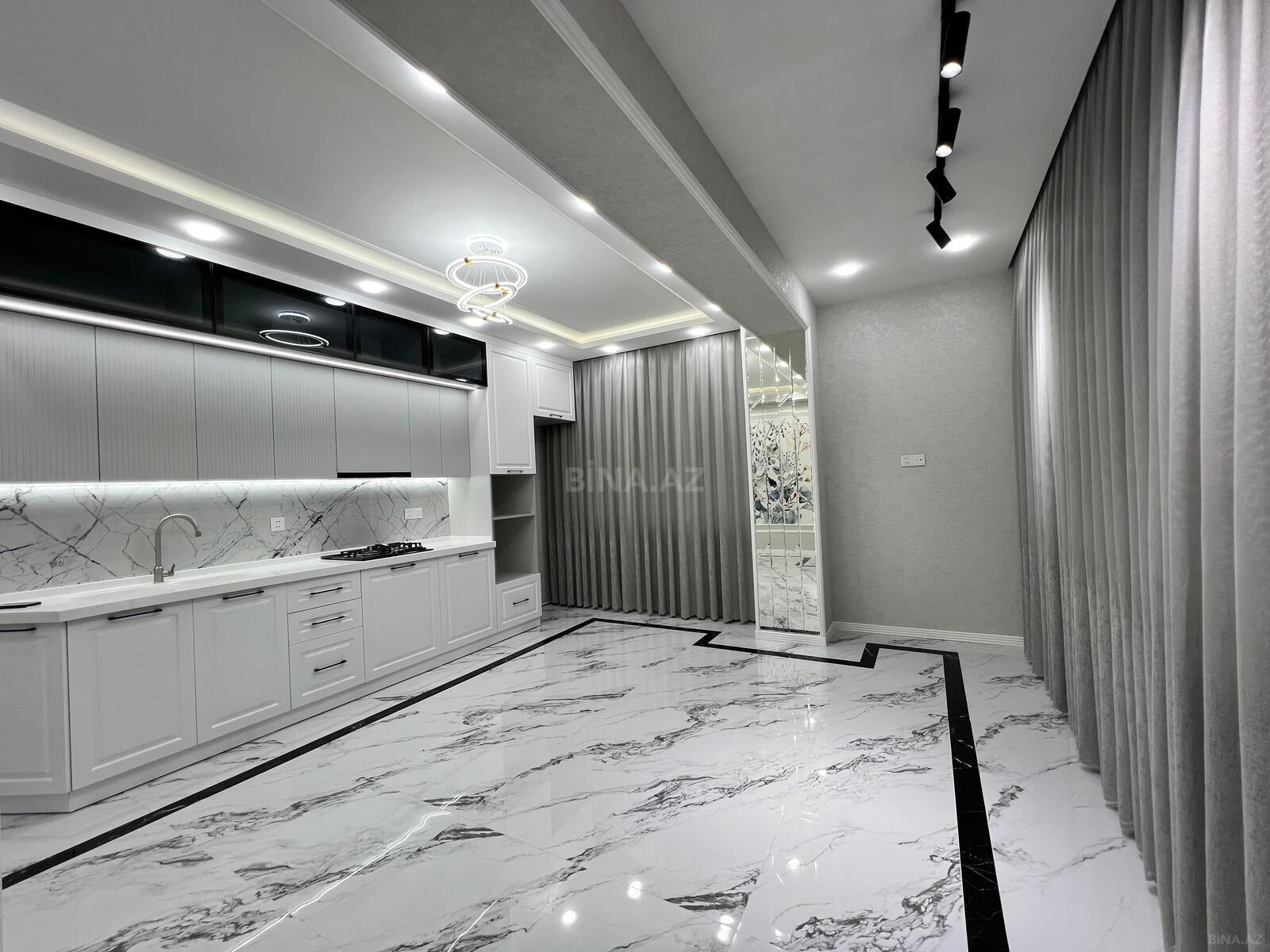 4 otaqlı yeni tikili - Qara Qarayev m. - 135 m² (10)