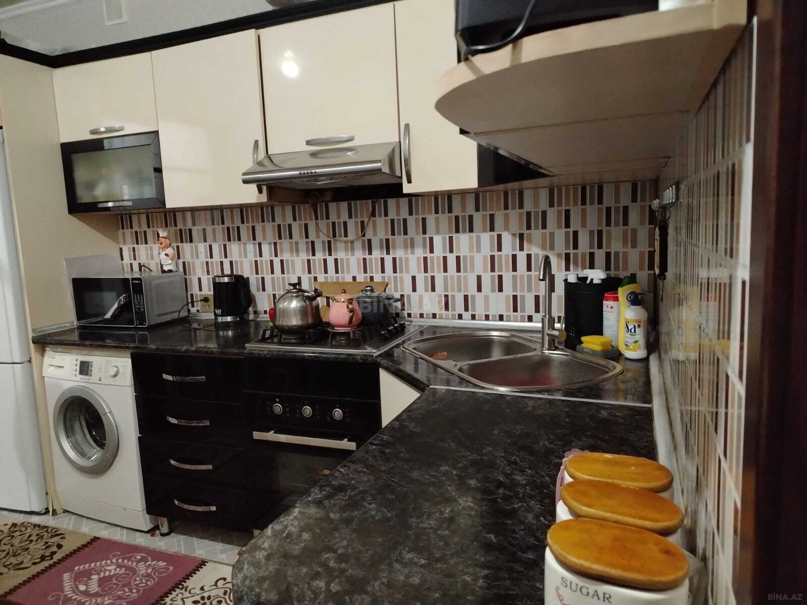 2 otaqlı köhnə tikili - Yeni Günəşli q. - 60 m² (7)