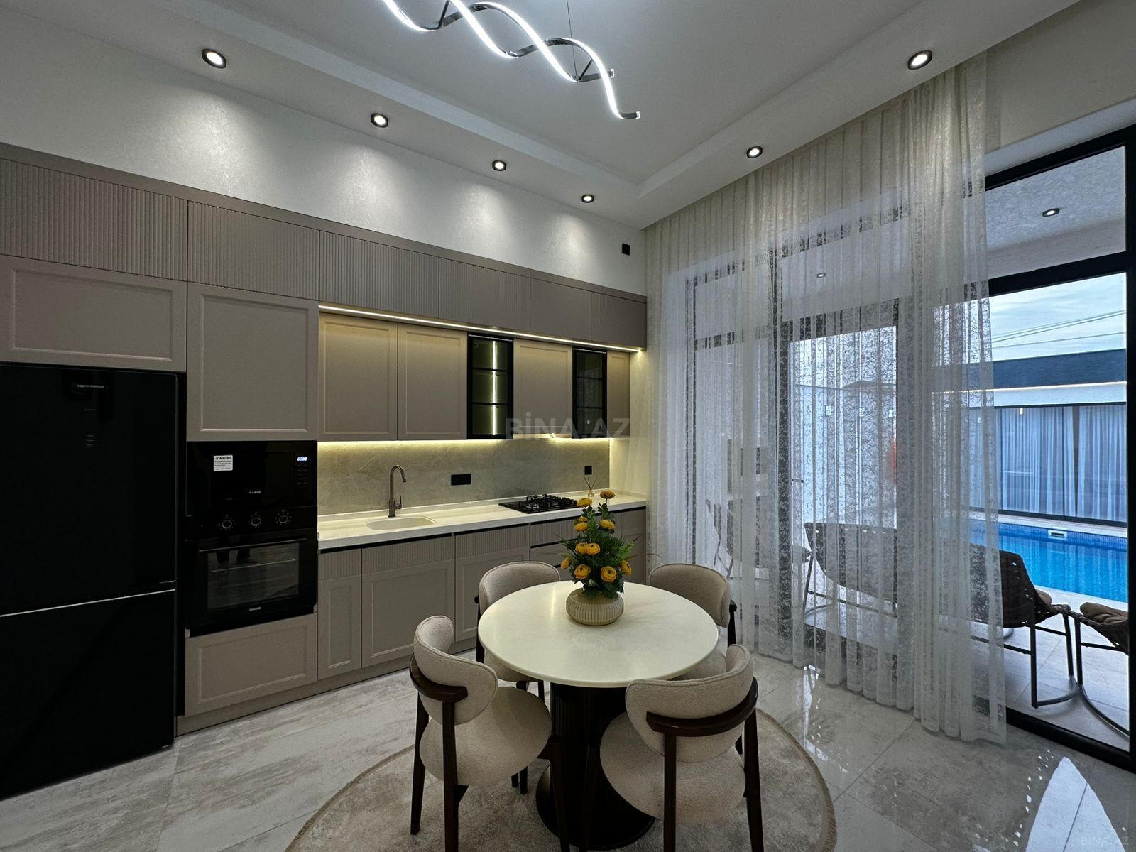4 otaqlı həyət evi/bağ evi - Mərdəkan q. - 175 m² (10)
