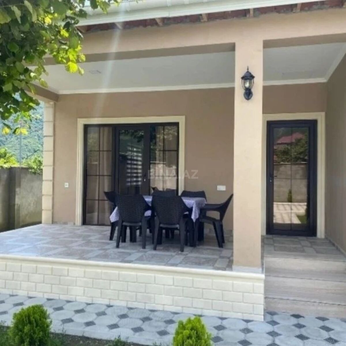 3 otaqlı həyət evi/bağ evi - Qax - 70 m² (1)