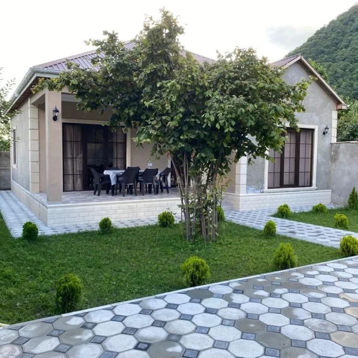 3 otaqlı həyət evi/bağ evi - Qax - 70 m² (2)